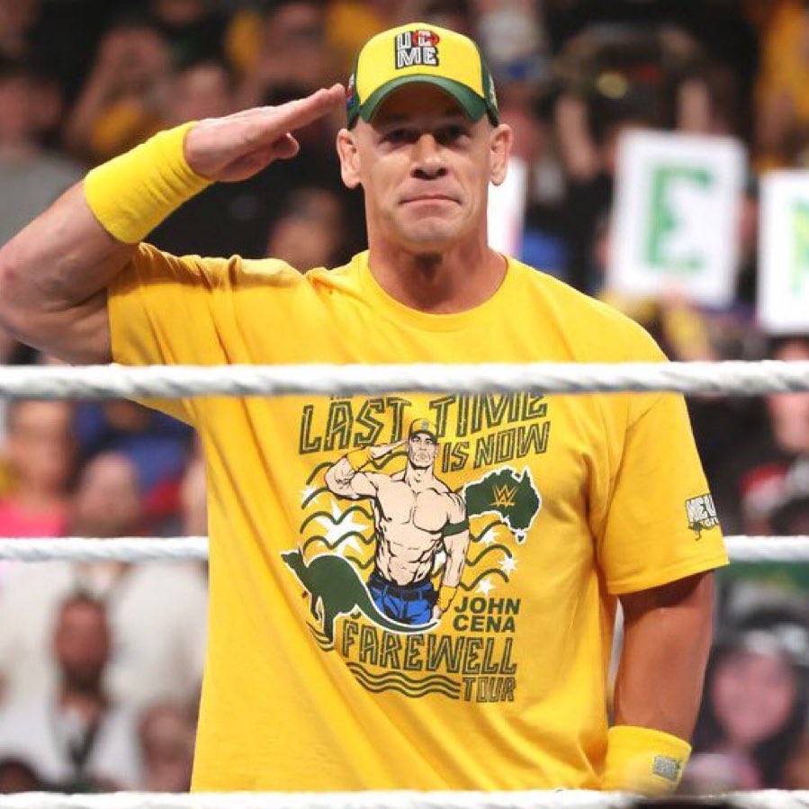 John Cena has officially retired from professional wrestling.

#ThankYouCena