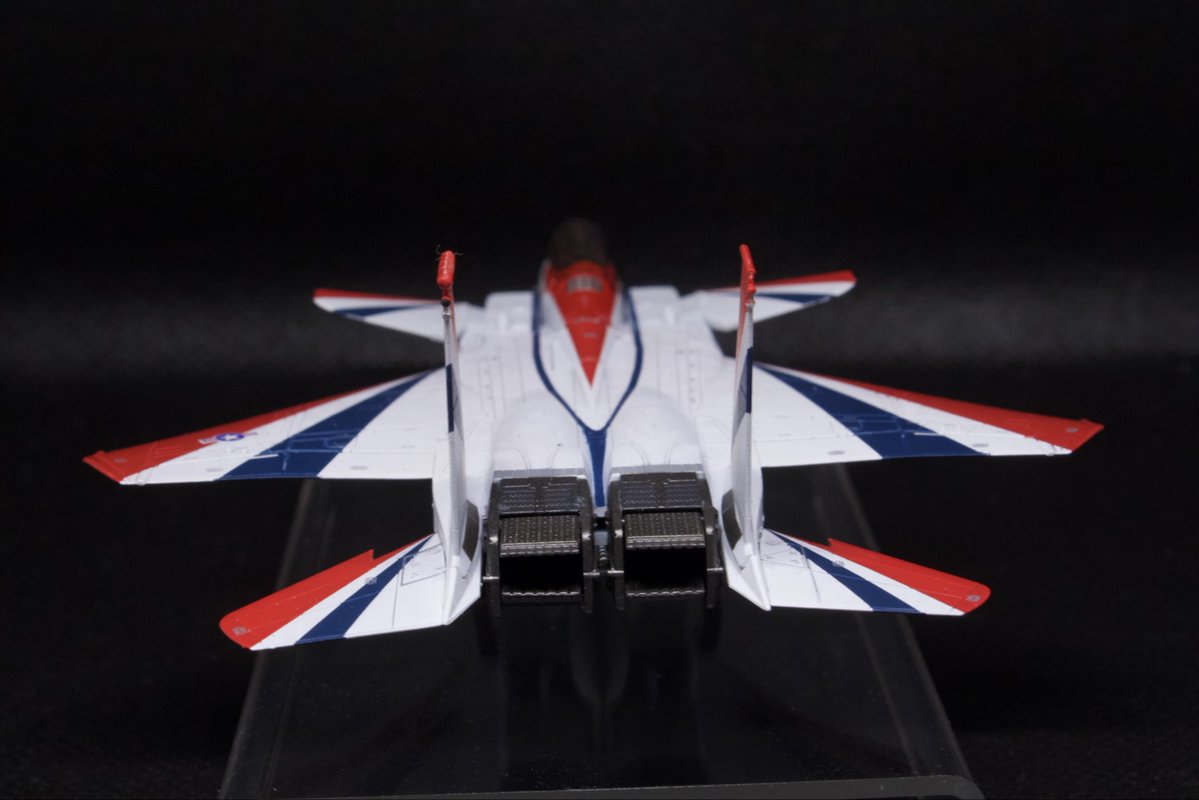 技MIX AC34 F-15S/MTD 完成です。 18のカナード付いてたり長いピトー管