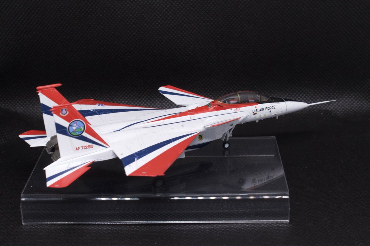 技MIX AC34 F-15S/MTD 完成です。 18のカナード付いてたり長いピトー管
