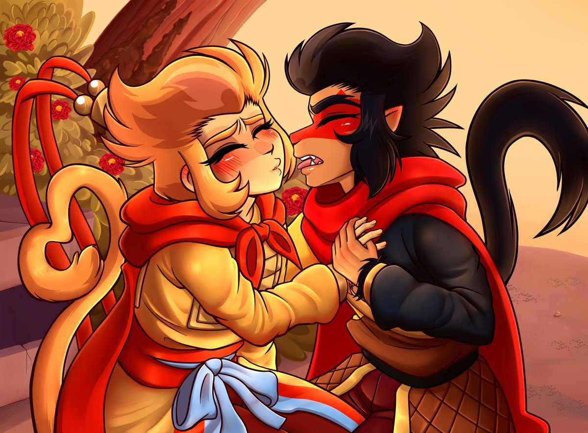 ScorcherPhoenix's tweet photo. The king is shy... It's been a long while after all.

#shadowpeach https://t.co/Zv9m80lzpu