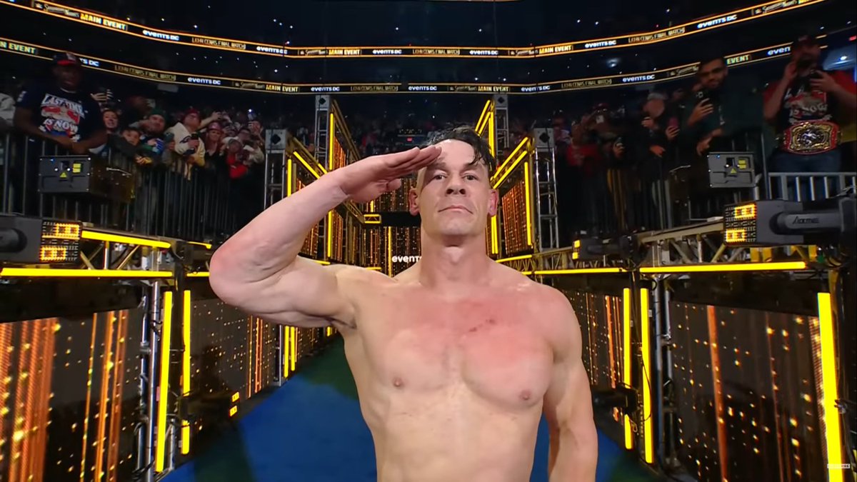 Llorando como un niño chico a las 4 de la mañana.

Gracias John, me cambiaste la vida. Nunca te estaré suficientemente agradecido.

Mi eterno héroe.

#ThankYouCena