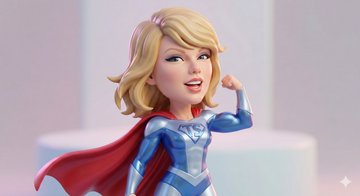 Nano Banana Pro on Gemini app.

Prompt:
A heroic 3D caricature of [celebrity], with a big expressive