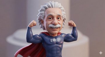 Nano Banana Pro on Gemini app.

Prompt:
A heroic 3D caricature of [celebrity], with a big expressive