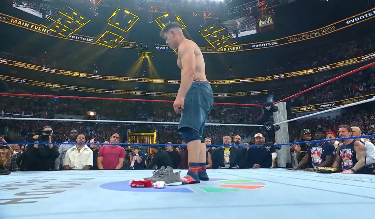 ibeastIess's tweet photo. This is the man who was always there. Now he's gone. This sport will always feel empty now he's retired. I've legit tears coming out my eyes. A part of my soul has died. John Cena, my life is yours. I love you man. Thank you for being our childhood hero. https://t.co/YJyvc85xlH