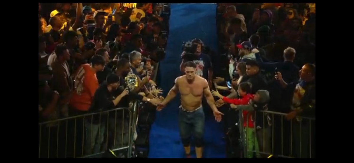 clarkey090's tweet photo. @conman167 You were the last man to touch John cena in a wwe show https://t.co/nSVF3niHhF