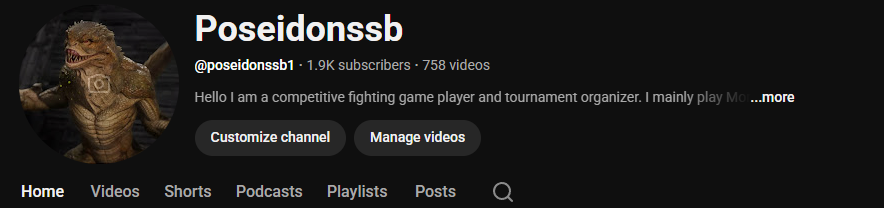 Poseidonssb1's tweet photo. 1900 subs on YouTube, think I can hit 2000 by the end of the year? Seems abitious but maybe, if you want to help links here :) I make Mortal Kombat videos and want to help grow the competive scene with them!

https://t.co/ceQfcznjW5 https://t.co/2lMHDfhpq6