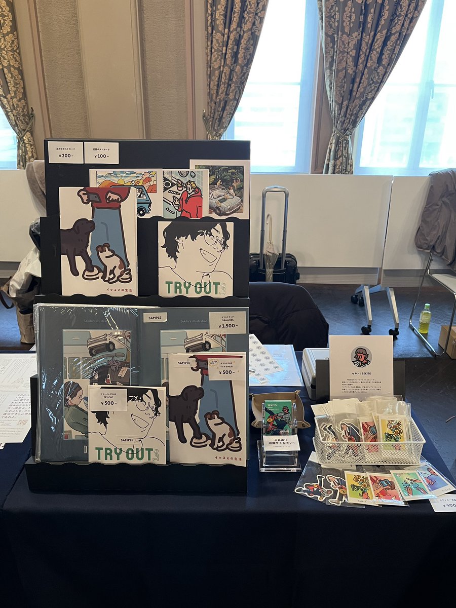 始まってます〜！
よろしくお願いします！

#ZINEフェス大阪