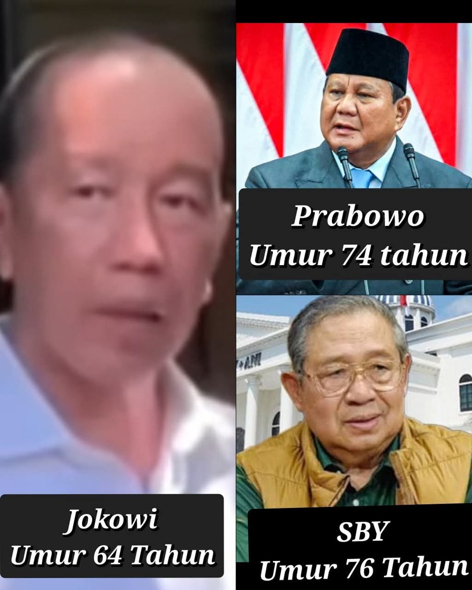 Orang hatinya bersih akan selalu sehat jasmani &amp; rohani

Sehat selalu pak SBY pak Prabowo 
<a href="/ajengcute16__/">ajengcute16👑</a> 
<a href="/DedynurPalakka/">Dedy Nur</a> 
<a href="/DianSandiU/">Dian Sandi Utama</a>