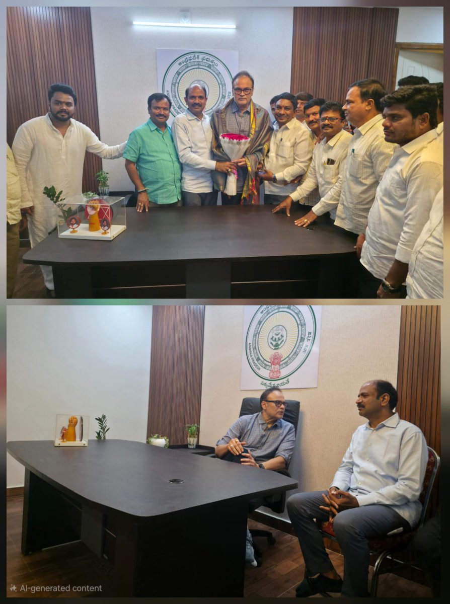 #Echeerla జనసేన క్రియాశీలక సమావేశానికి ముఖ్యఅతిథిగా  మొదటిసారిగా విచ్చేసిన జనసేన పార్టీ రాష్ట్ర ప్రధాన కార్యదర్శి, శాసనమండలి సభ్యులు శ్రీ #KonidelaNagaBabu గారిని లావేరు మండలం జనసేన పార్టీ కార్యాలయంలో ఎచ్చెర్ల నియోజకవర్గం NDA నాయకులతో మర్యాదపూర్వకంగా కలవడం జరిగింది.
#LaveruMandal