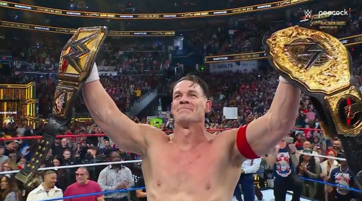 Thanks for everything John Cena
Goat🐐