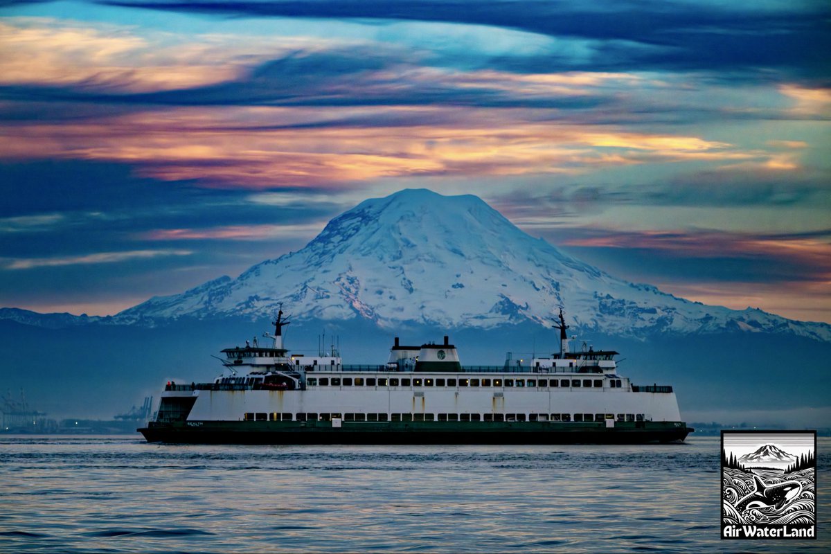 Sunset tonight in #Tacoma