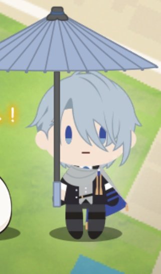 傘差し御伴はじめて見れた！