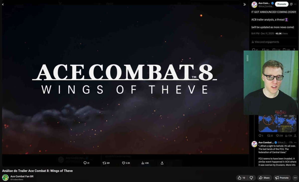 Ace Combat Fan 🇧🇷🇨🇦🛫 tweet media