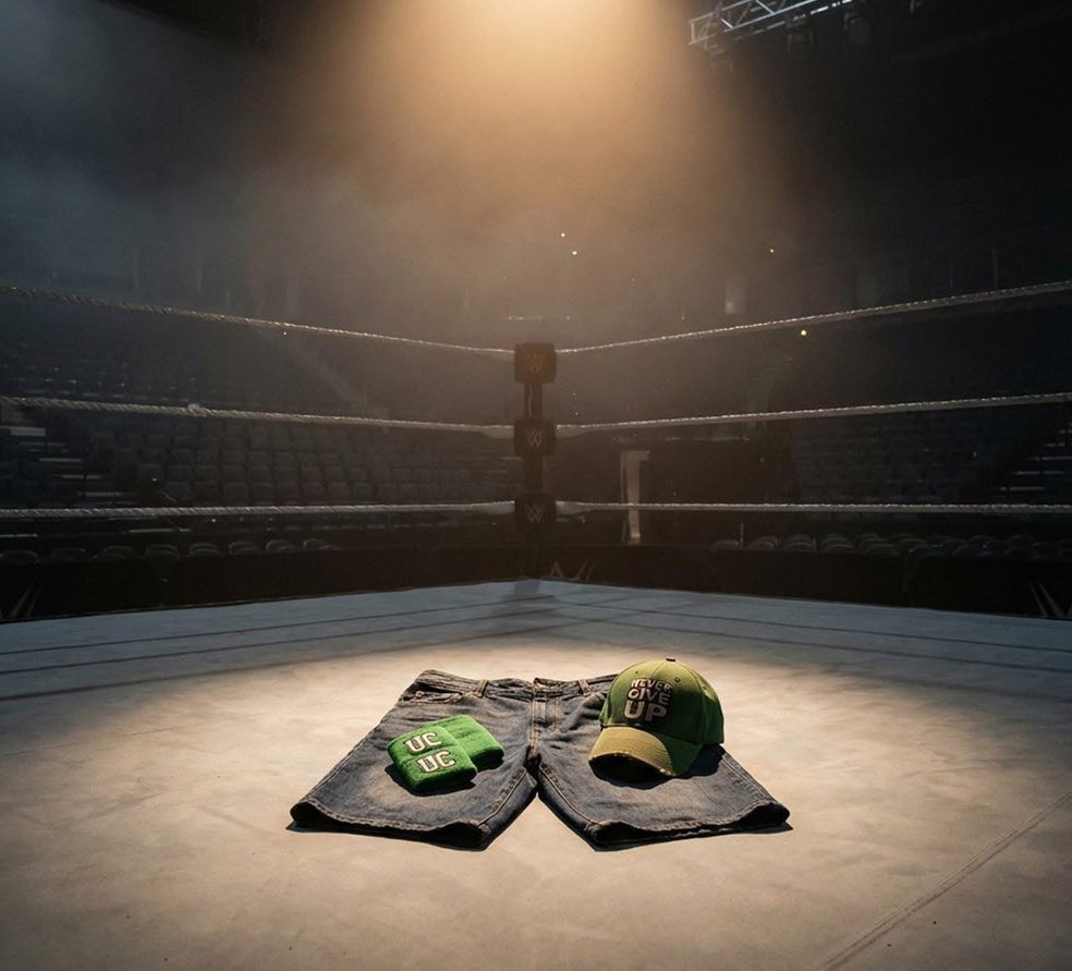 gabhec's tweet photo. THE GOAT. 

#ThankYouCena https://t.co/GgWEMmur0D