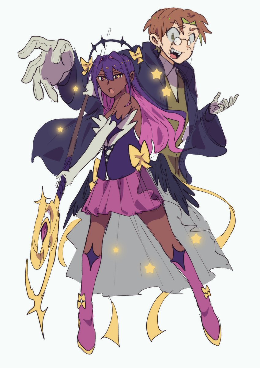 magical girl AU 