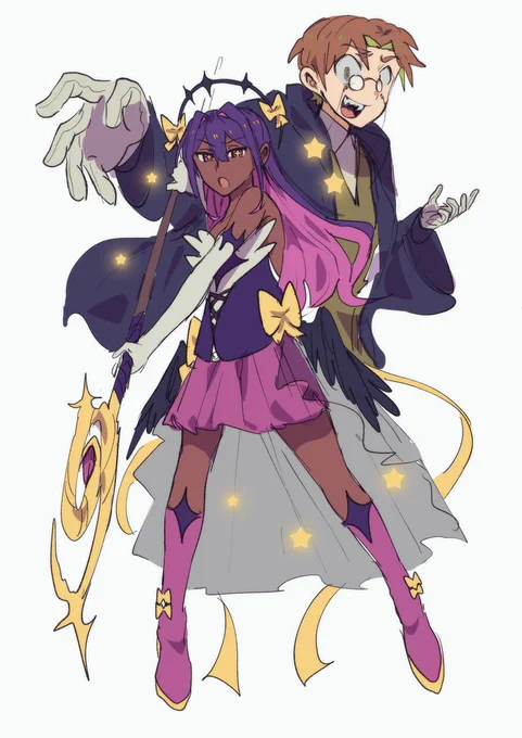 magical girl AU 