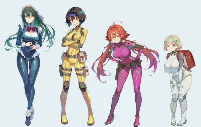 サイバーパンクな世界で、中身がおっさんの表・女型義体しかいないという設定(宇宙船がなんやかんやあって事故って女性型義体と男性の脳の組み合わせしかない)

まとめ
#義体化TSおじさん 