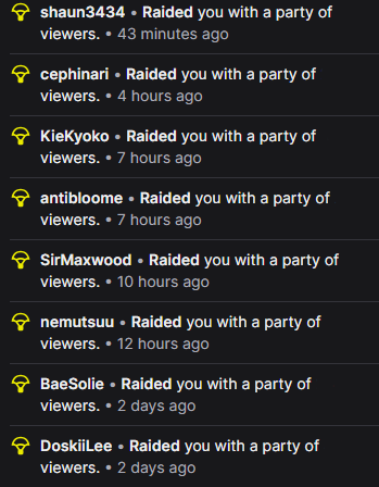 A wrap to a wonderful birthday, one that I will never forget🩵

Thank you so much to everyone who raided me during my birthday bash! And to everyone who came by and wished me a happy birthday. 🎂

You all made my year. And all the support drives me to keep going and to be the