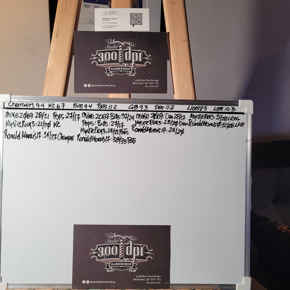 MichelGroulx8's tweet photo. Mise à jour #LePopsBoard 🏈🏈🏈🏈 #NFL #sem15 @AnneBrazeau1 @GelaisLen62894 @RonaldMorais17 merci https://t.co/as3HWixkMl