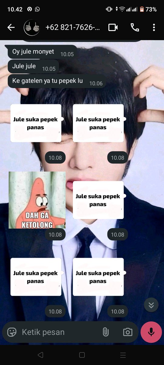 nissanisanov's tweet image. Tolong ya yang pada nyerang gw itu salah orang plis perkara nomor gw beda 1 angka doang sama nomor Jule (08xx-8000-4125)
Ini udah lebih dari 50 nomor gw block TOLONG STOP SPAM!!
Salah satu contoh chat dan beberapa nomor yg spam ke gw

STOP SPAM!!!!