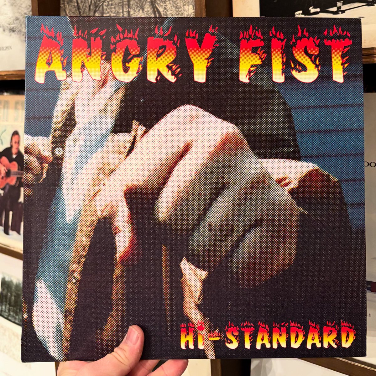 Hi-STANDARD / ANGRY FIST LP入荷🎉 ハイスタ名盤2nd。 なかなか見かけ