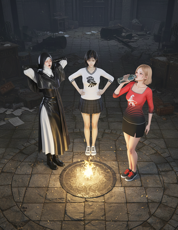 밤건자 서바이벌 자매님들🌻