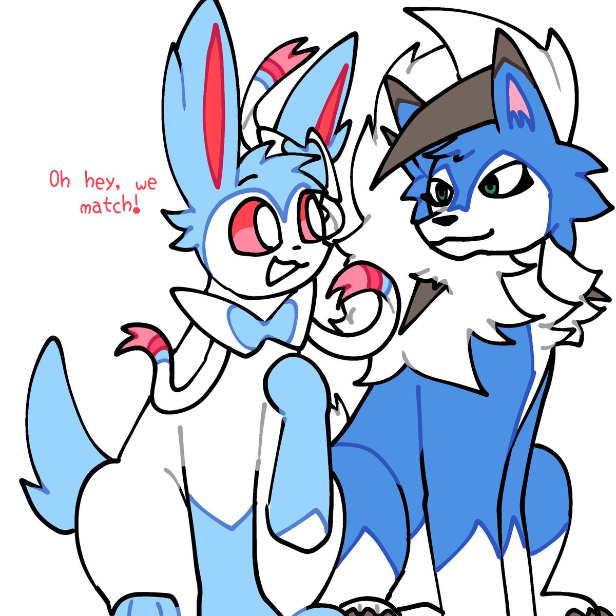 Randomayy_YT's tweet photo. Matching besties!!! https://t.co/UOy2D1pAe6