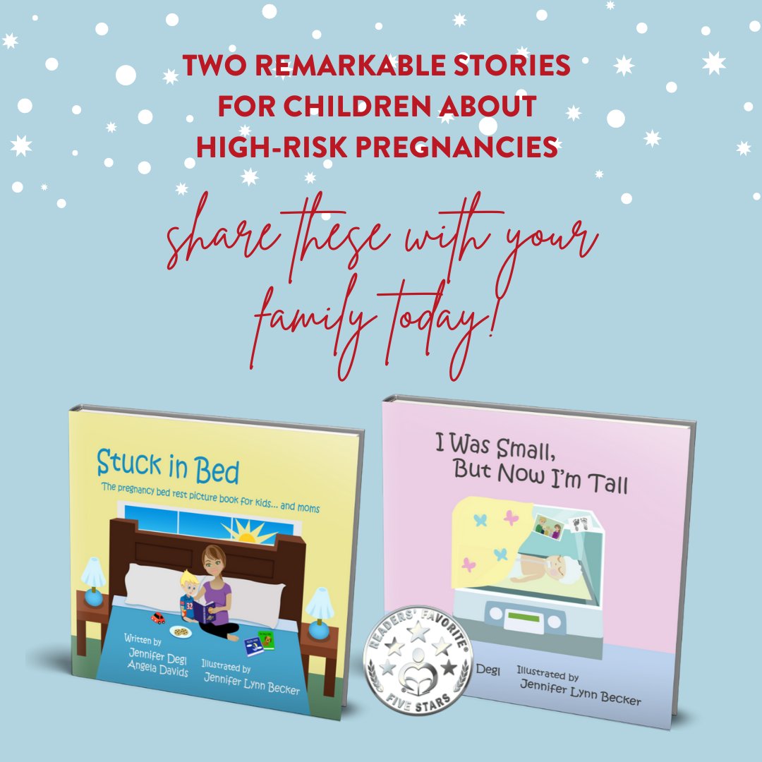Do you need a gift for someone who is experiencing a high-risk pregnancy or had a premature birth, and is looking for a way to explain it to their child in a way that is not frightening? Visit jenniferdegl.com, Amazon or Barnes &amp; Noble. #childrensbooks #holidayshopping