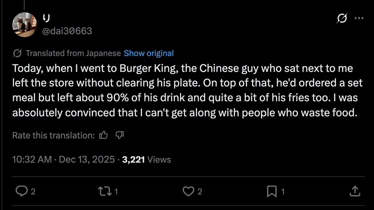 尽管中国人仍然因为最大的禁忌而遭人憎恨，但他们依然被世人所厌恶。