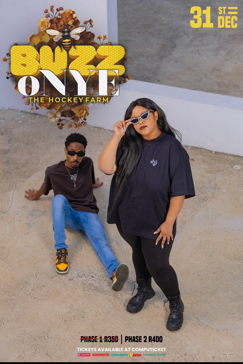 supax_godesign's tweet photo. Phase 2 tickets now available at Computicket: https://t.co/UWsS9xOGah

MERCH IS HERE 😮‍💨💛
Oversized Tees (R450)
Cropped Tanks (R350)
Limited stock available, so pre-order ASAP.
Hit the WhatsApp line: 064 756 4560

The Hive is moving. Don’t get left behind 🐝🔥 https://t.co/L8ohwiqi7i