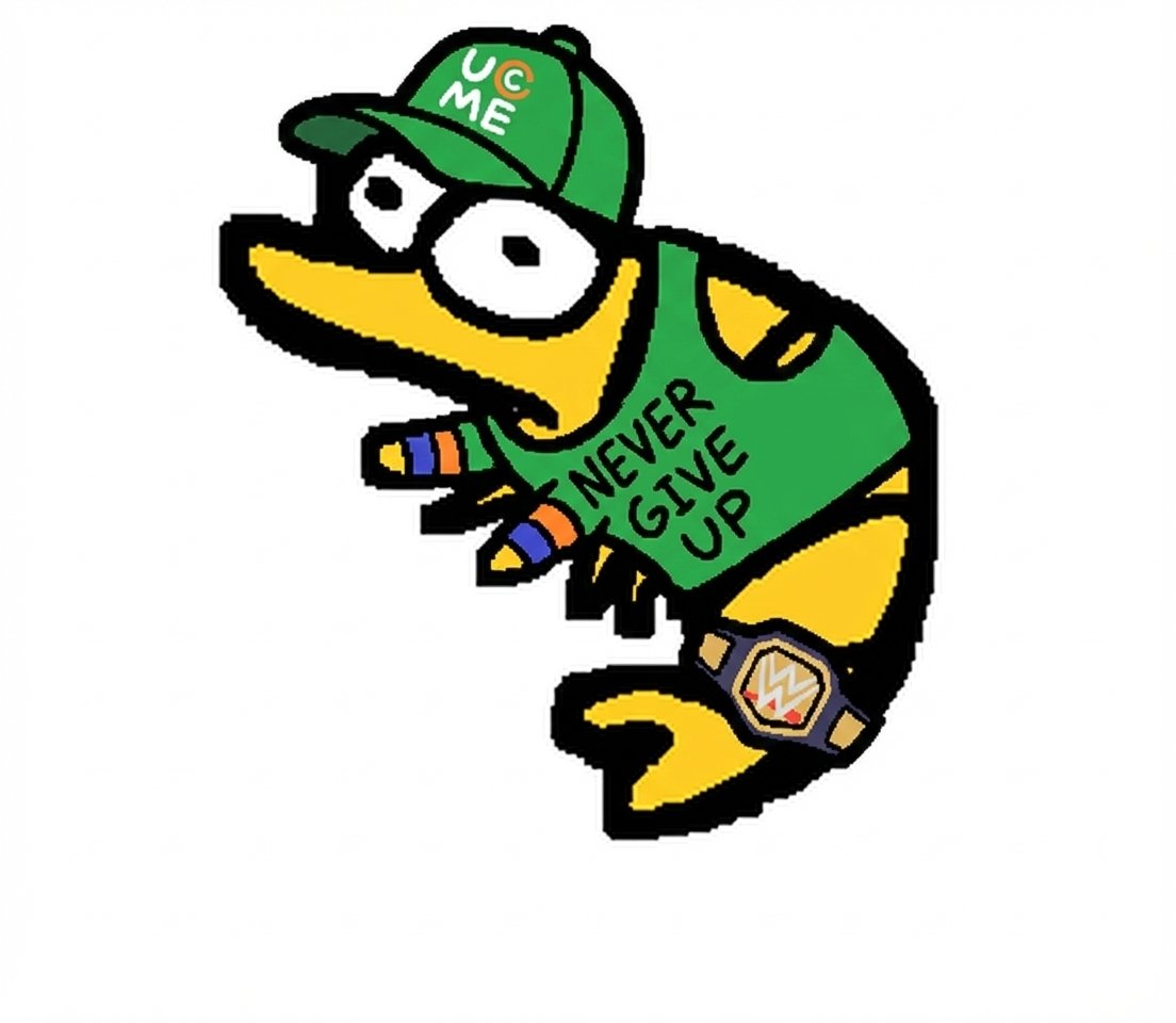 To celebrate <a href="/JohnCena/">John Cena</a>'s retirement from wrestling, we made this shramp for you

#JohnCena #SNME