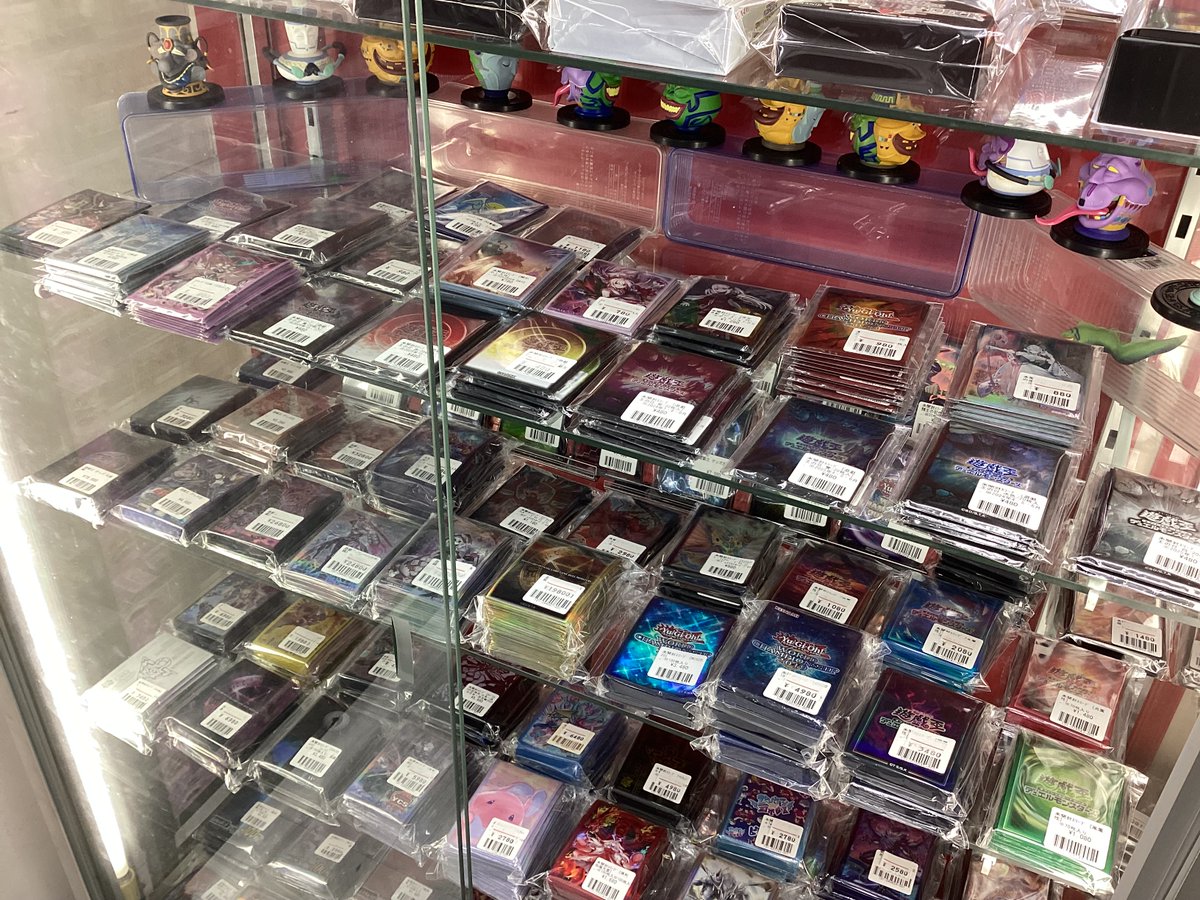 遊戯王 販売情報】12/14 遊戯王のスリーブ、 店頭補充/価格調整いたし