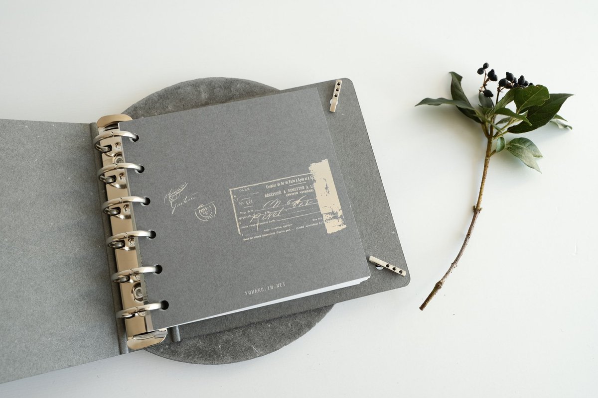 New original binder ご好評を頂いておりますヨハクのM6バインダーの