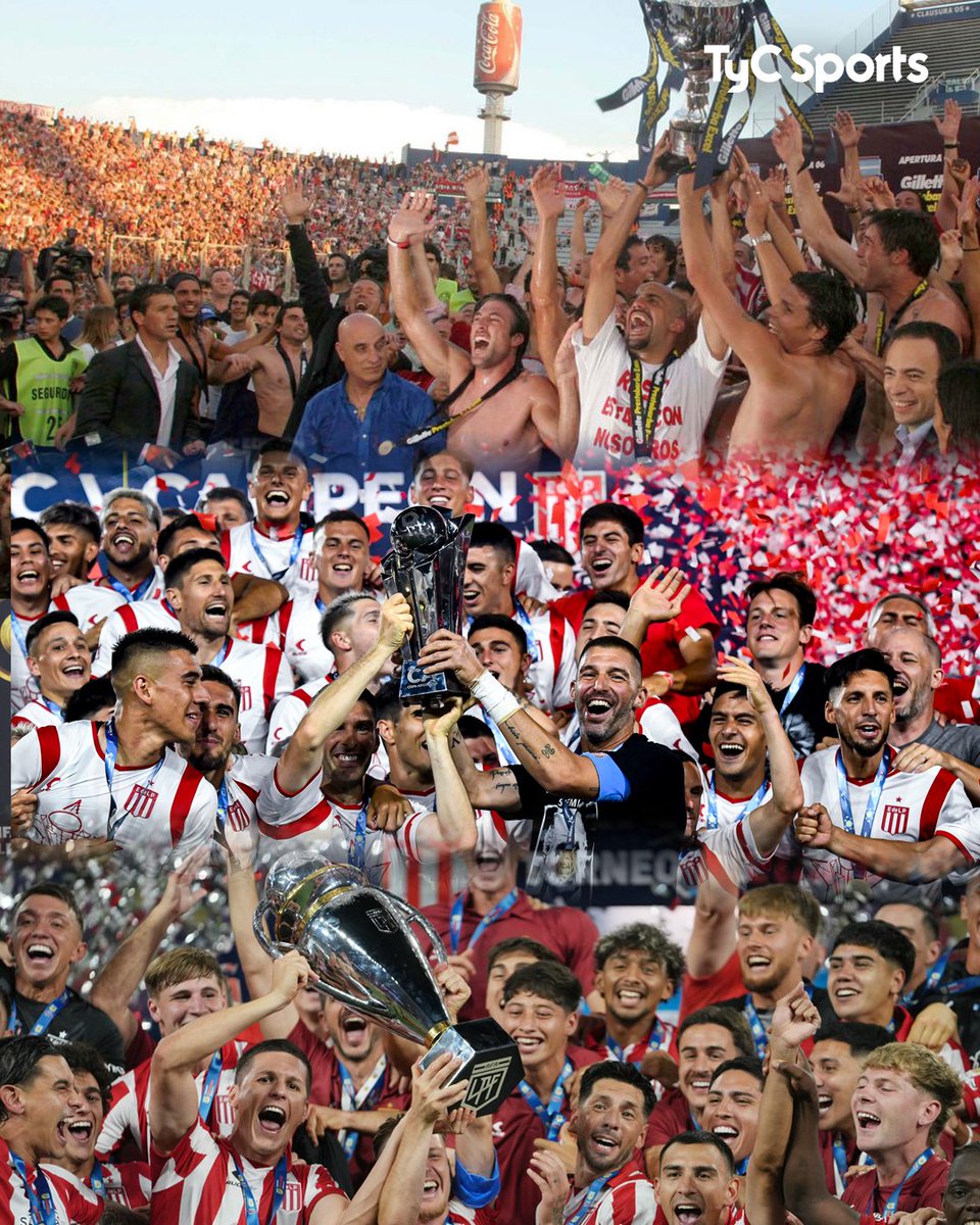 TyCSports's tweet image. 📆 EL PINCHA Y UNA FECHA MUY ESPECIAL EN SUS VITRINAS: 

🏆 13 de diciembre de 2006 👉 Estudiantes campeón Apertura 2006
🏆 13 de diciembre de 2023 👉 Estudiantes campeón Copa Argentina 2023
🏆 13 de diciembre de 2025 👉 Estudiantes campeón Torneo Clausura 2025