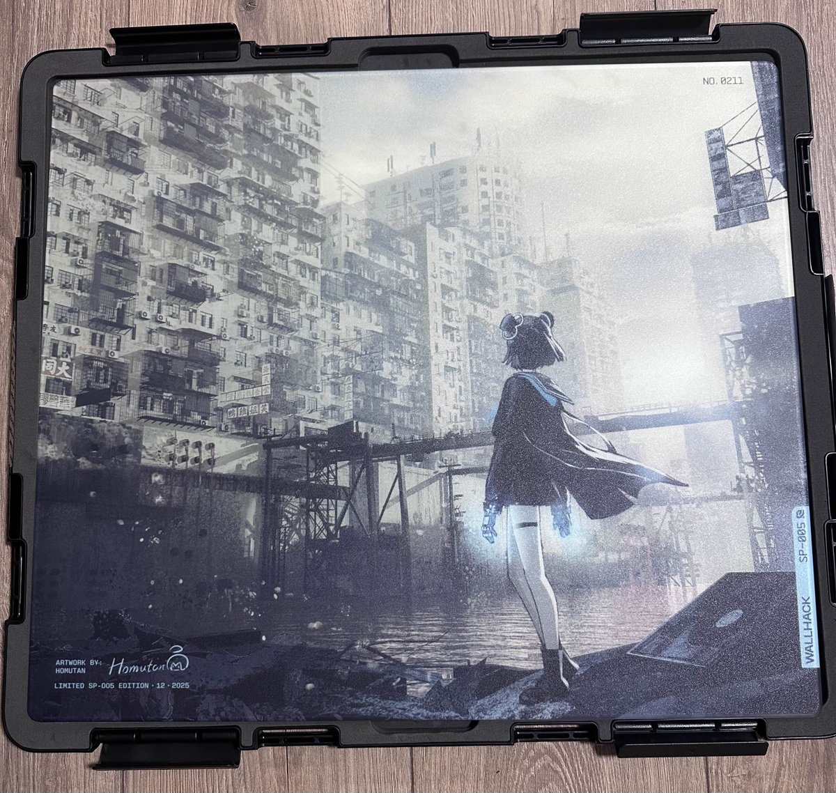 感謝Wallhack提供的SP-005 Desolate Yume限定版滑鼠墊! @WALLHACK_JP 
