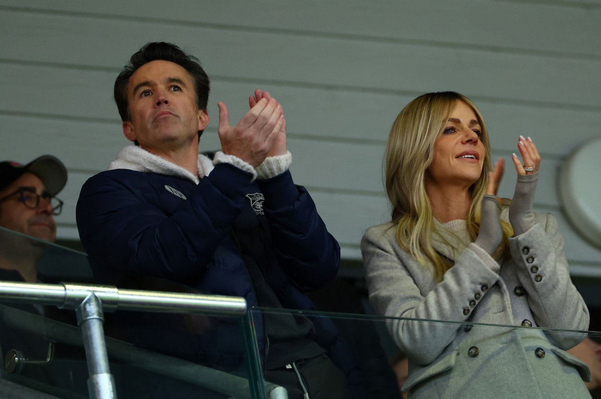 KOlsonnews's tweet image. 📸| Kaitlin and Rob at the Wrexham AFC v Watford sky bet championship
#KaitlinOlson #RobMac