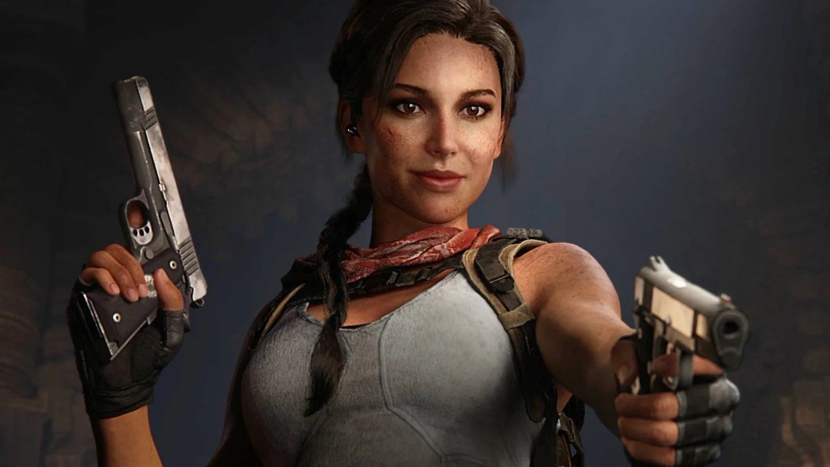 ferntp's tweet photo. @baseqq775560 @tombraider The new Lara remind me this memes! 🤣🤭 https://t.co/nU41T56lbq
