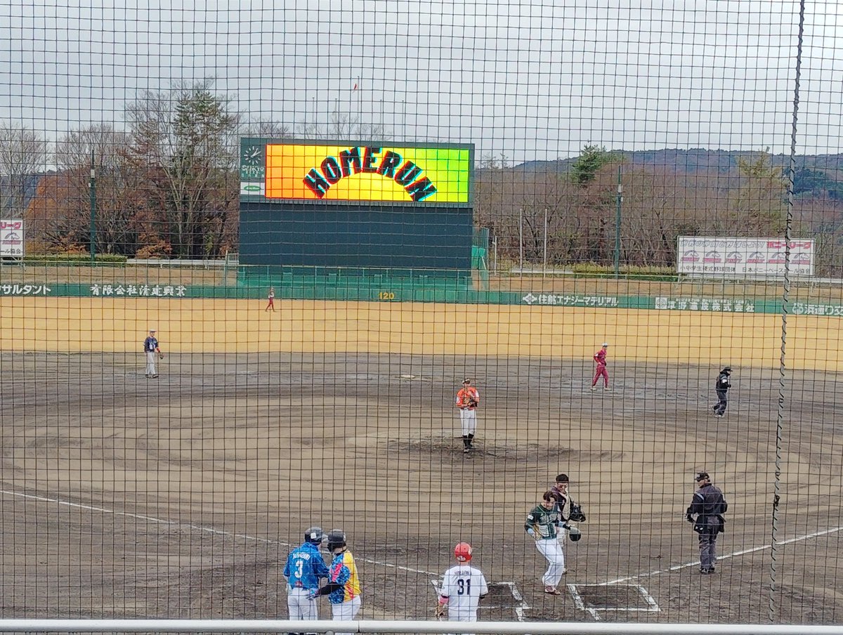 popwteacher's tweet image. 占冠、似内一樹が先制3ラン！