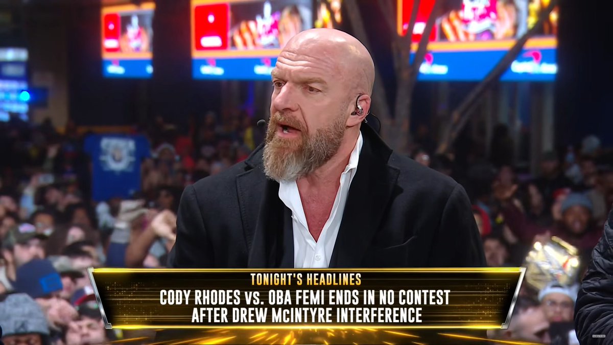 All the chants the crowd directed at Triple H during the post show.

“You f*cked up”
“Baldie”
“We don’t care”
“We Want Vince”
“LA Knight”
“F*ck you Baldie”
“AEW”

#ThankYouCena