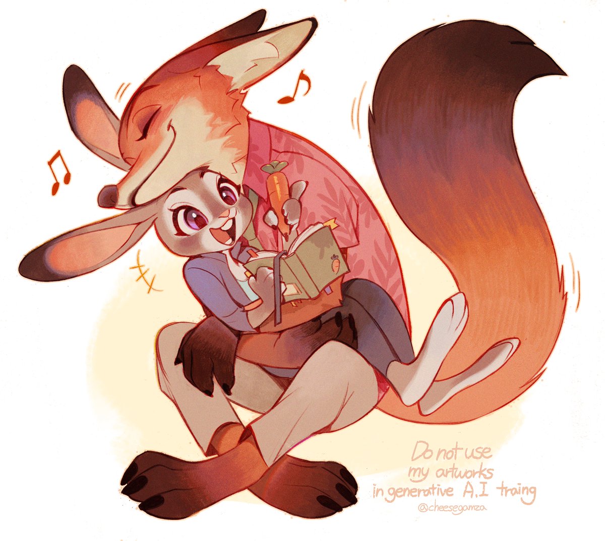 cheesegamza's tweet image. 🦊❤️🐰 닉은 행복한 가나지
#Zootopia2 #wildehopps