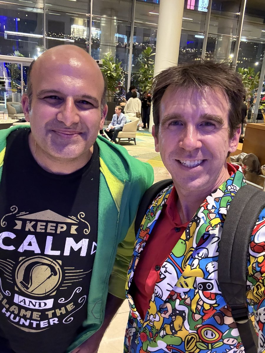 The Game Awards serving as a place to reconnect with old friends like <a href="/JuliaWezio/">Julia Wezio</a>, Campbell Ingraham, and Amir Satvat…while forming new bonds with folks such as <a href="/The_BirdMaster/">GameBird Classic</a> and <a href="/Sephazon/">Robert Sephazon</a>, is what it’s all about!

Excellent event!