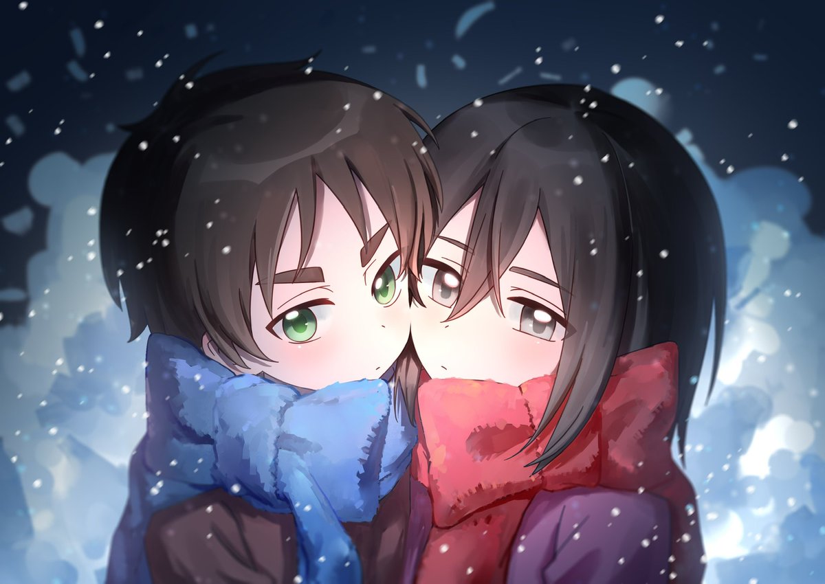 Fafas111's tweet photo. 小伦小笠☺️☺️
#eremika #aot  #進擊の巨人 https://t.co/ZZeB50eq2U