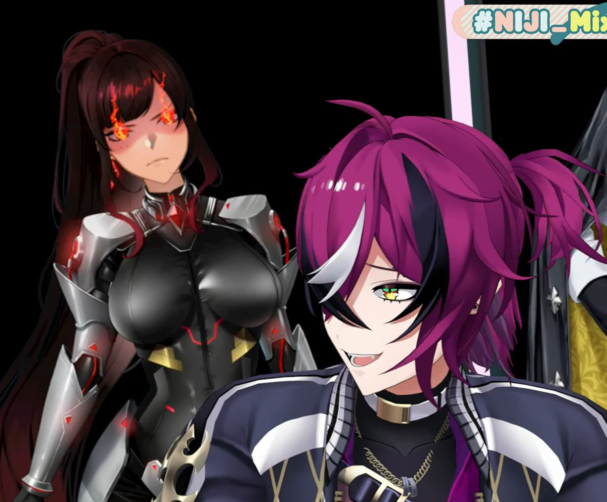 oh it's SO over for doppio... #NIJI_MixMatch