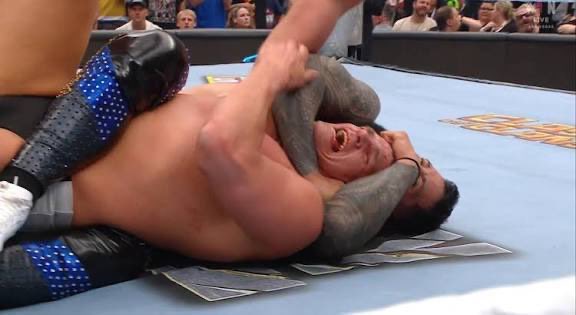 iKabz88's tweet photo. @WrestleOps This is the guy who retired cena btw to all the dumbasses that say it is a good booking you are delusional i would rather https://t.co/MpGZdGyN0h