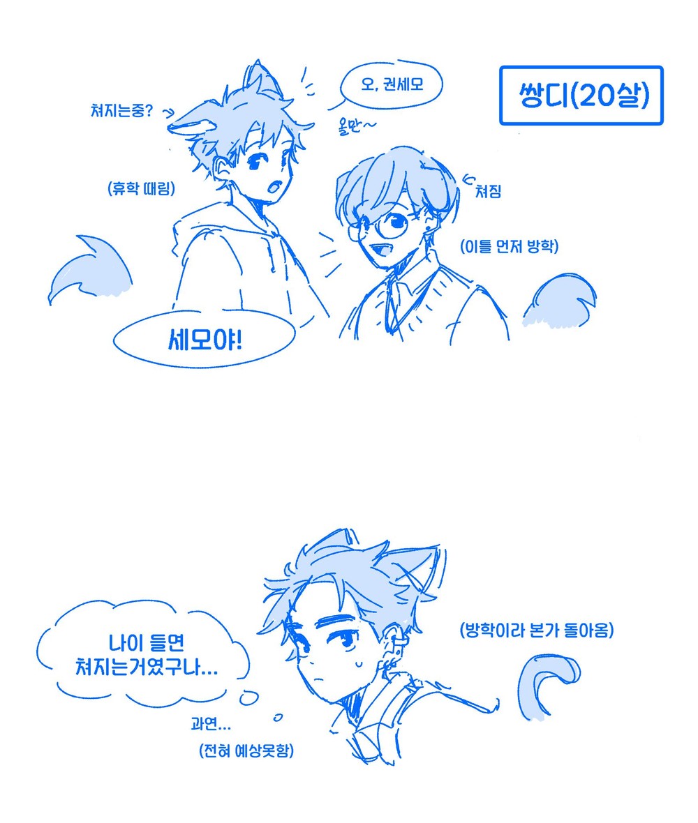 이것도 있었는데
이 그림의 비하인드
아버지 케모미미에 너무 복잡한 마음이 들어 망설이다가 박사님이 모에해짐