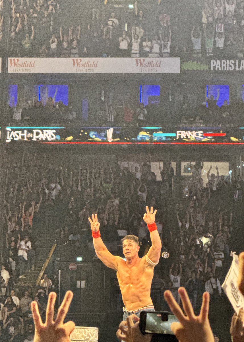 ShyMike_11's tweet photo. Cena was truly my childhood hero, I have no words to express the impact it had in my life, Never give up was more than a catchphrase, makes me sad that the run it’s over but I’m glad I had the opportunity to say goodbye #ThankYouCena 🫡 https://t.co/LzXR27ZFaw