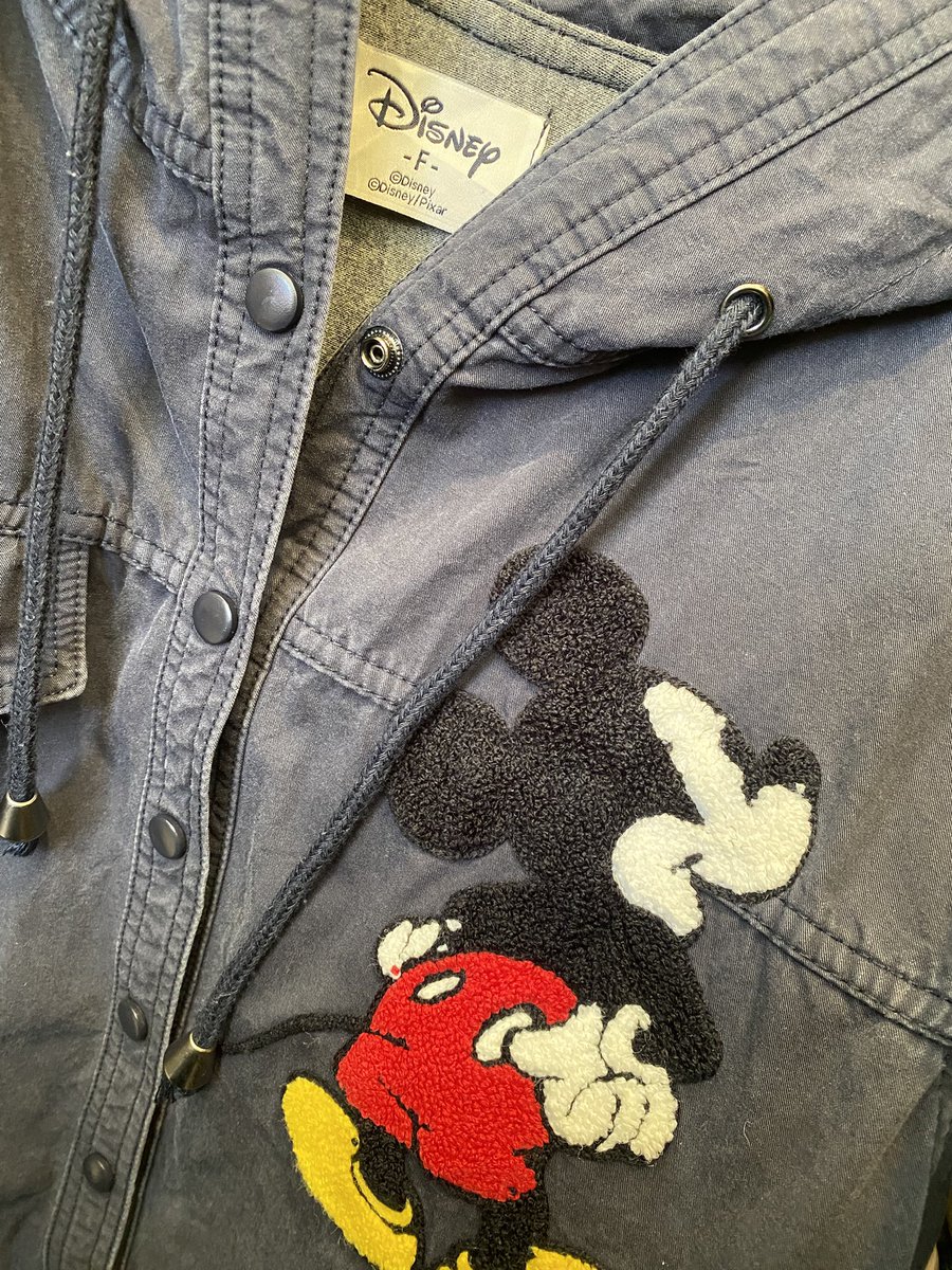USA used Disney Jacket ディズニーストアの公式ジャケット フード付き