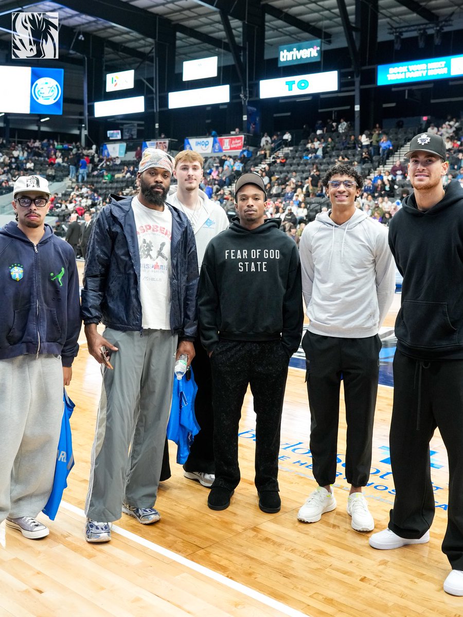 Supporting the fellas in Frisco tonight ⭐️
@TexasLegends // #MFFL