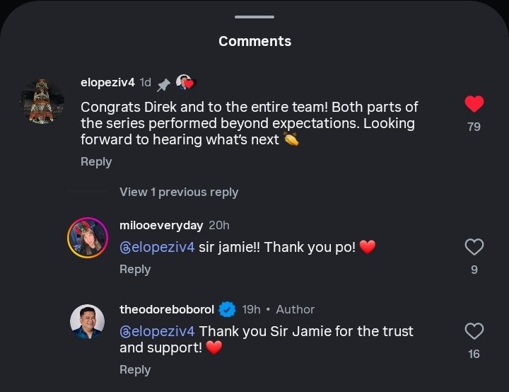 xxfyangii's tweet image. "Both parts of the series performed BEYOND EXPECTATIONS."

When it’s coming from Sir Jamie himself, it hits differently.

The #Ghosting team really nailed it! Congrats to everyone 🫶 Nakakalungkot pero super excited for what’s next! @TheodoreBoborol @super_ej