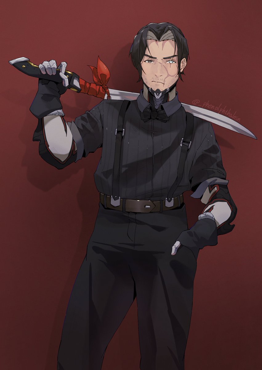 He looks so cute when he wears a bow tie. Yes,cute.
#Warframe #warframefanart #tennoceeate